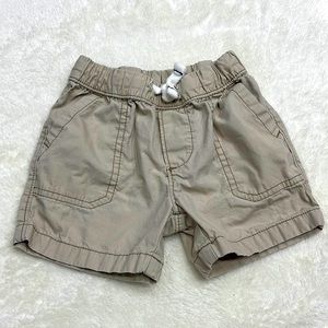 BABY 12M Khaki Shorts with ADJUSTABLE drawstring